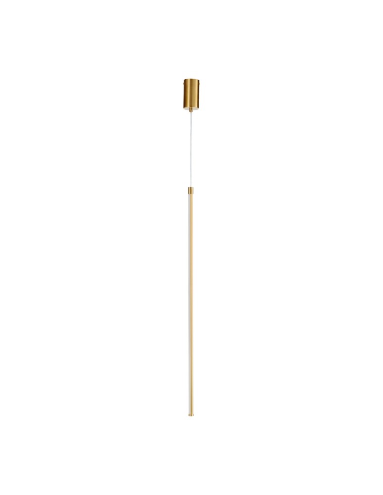 Pendant tube lamps - Step into Design SPARO M LED pendant lamp gold 80cm     - product kolory-swiatla.pl 2