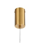 Pendant tube lamps - Step into Design SPARO M LED pendant lamp gold 80cm     - product 5