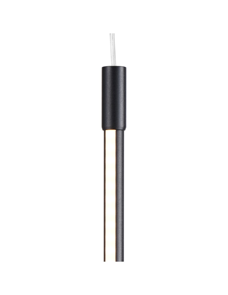 Pendant tube lamps - Step into Design SPARO L LED pendant lamp black 100cm      - product kolory-swiatla.pl 4