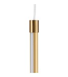 Pendant tube lamps - Step into Design SPARO L LED pendant lamp gold 100cm      - product 2