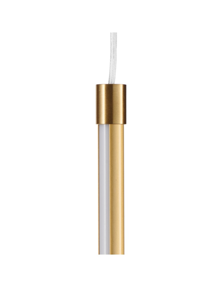 Pendant tube lamps - Step into Design SPARO L LED pendant lamp gold 100cm      - product kolory-swiatla.pl 2