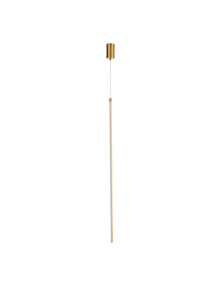 Pendant tube lamps - Step into Design SPARO L LED pendant lamp gold 100cm      - product kolory-swiatla.pl 3