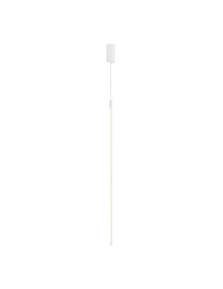 Pendant tube lamps - Step into Design SPARO L LED pendant lamp white 100cm      - product kolory-swiatla.pl 4