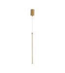 Pendant tube lamps - Step into Design SPARO S LED pendant lamp gold 60cm     - product 1