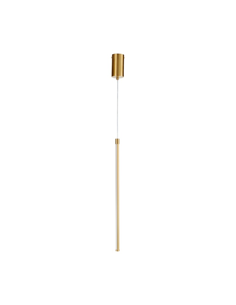 Pendant tube lamps - Step into Design SPARO S LED pendant lamp gold 60cm     - product kolory-swiatla.pl 1