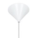 King Home Lampa wisząca LUNA 60 biała - sznurek konopny (1027S-600.WHITE)