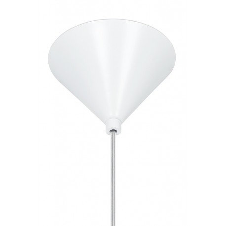King Home Lampa wisząca LUNA 60 biała - sznurek konopny (1027S-600.WHITE)