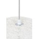 King Home Lampa wisząca LUNA 80 biała - sznurek konopny (1027S-800.WHITE)