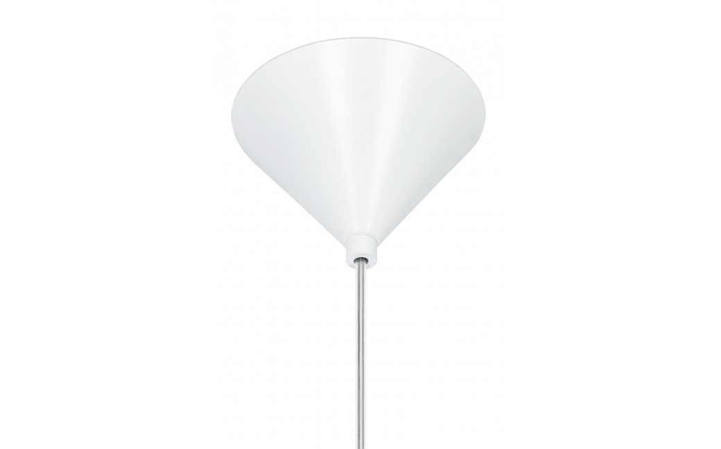 King Home Lampa wisząca LUNA 80 biała - sznurek konopny (1027S-800.WHITE)