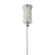 King Home Lampa wisząca RING 60 srebrna - LED, stal polerowana (JD8169-60.SILVER)