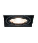 Square flush-mounted lamps - Zuma Line ONEON DL 50-1 Black 1xGU10 94361-BK - product 1