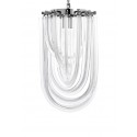 King Home Lampa wisząca MURANO S chrom - szkło, metal (JD9607-S.CHROM)