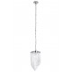 King Home Lampa wisząca MURANO S chrom - szkło, metal (JD9607-S.CHROM)