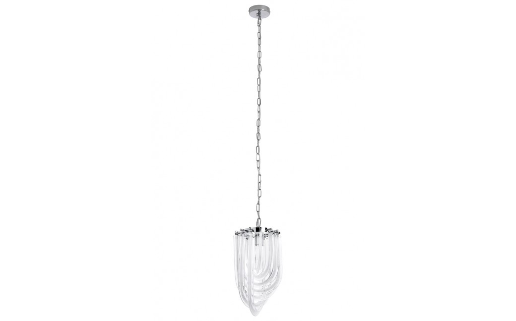 King Home Lampa wisząca MURANO S chrom - szkło, metal (JD9607-S.CHROM)