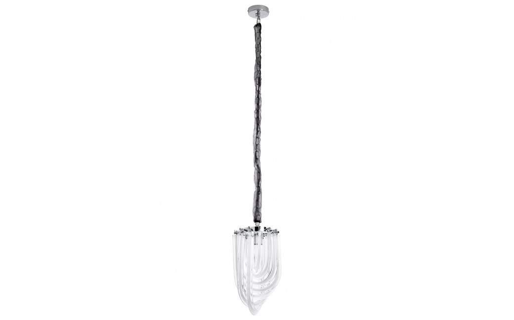 King Home Lampa wisząca MURANO S chrom - szkło, metal (JD9607-S.CHROM)