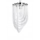 King Home Lampa wisząca MURANO S chrom - szkło, metal (JD9607-S.CHROM)