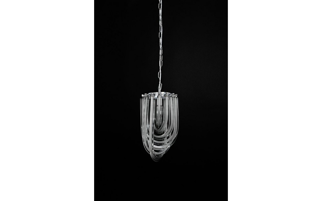 King Home Lampa wisząca MURANO S chrom - szkło, metal (JD9607-S.CHROM)