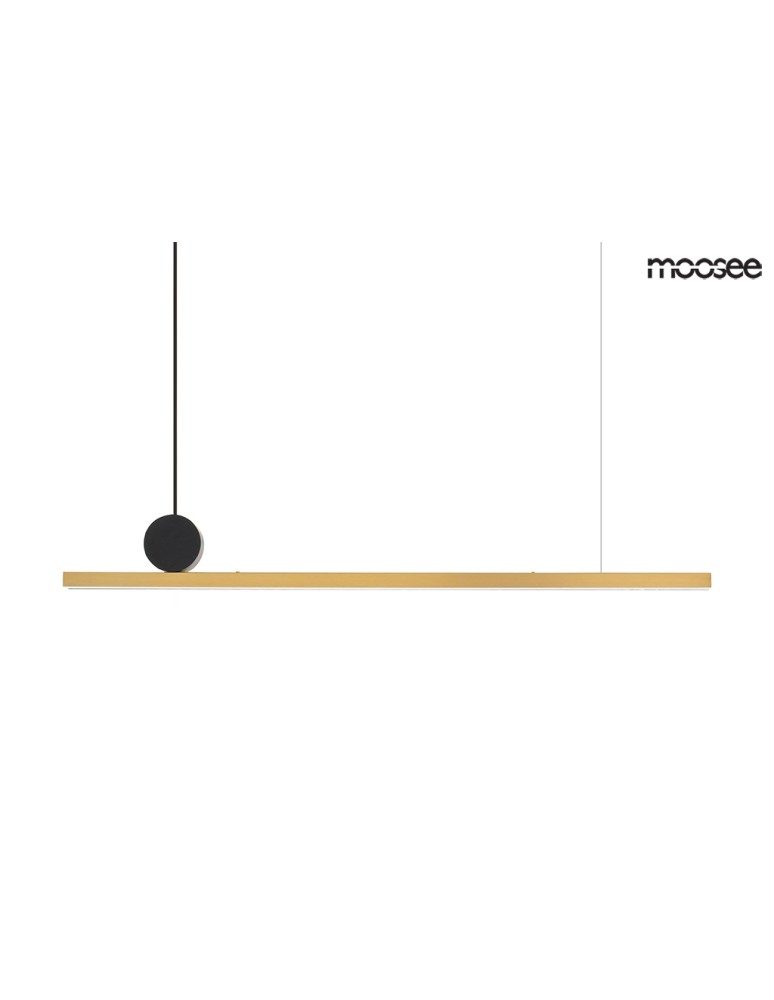 Pendant lamps - Moosee MOOSEE WAND 80 gold pendant lamp (MSE010100133) - product kolory-swiatla.pl 1