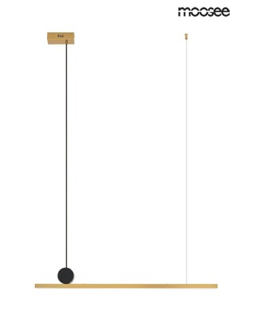 Moosee MOOSEE lampa wisząca WAND 80 złota (MSE010100133) - produkt 2