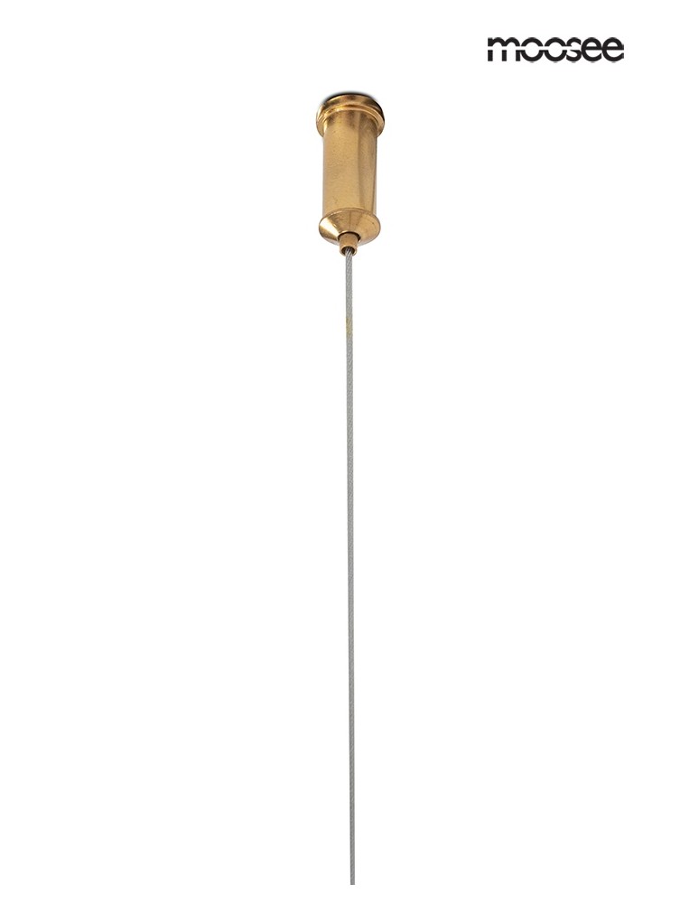 Pendant lamps - Moosee MOOSEE WAND 80 gold pendant lamp (MSE010100133) - product kolory-swiatla.pl 6