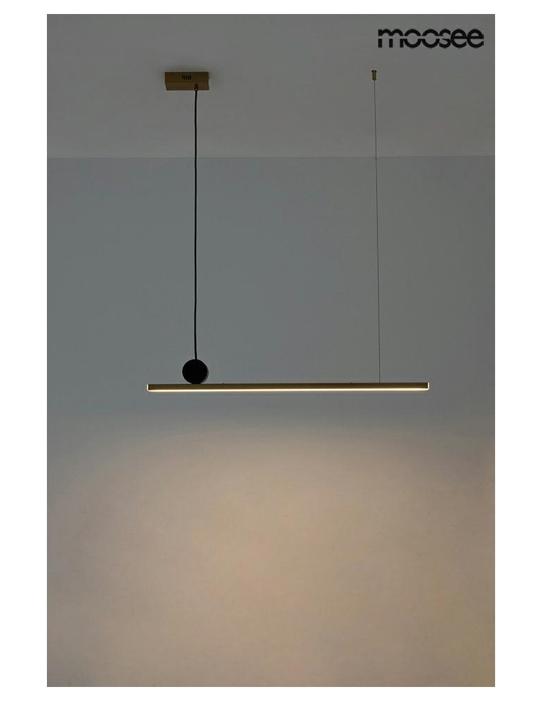 Pendant lamps - Moosee MOOSEE WAND 80 gold pendant lamp (MSE010100133) - product kolory-swiatla.pl 8