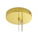 King Home Lampa wisząca ATOMIC LONG złota (DW-d1005-10C.GOLD)