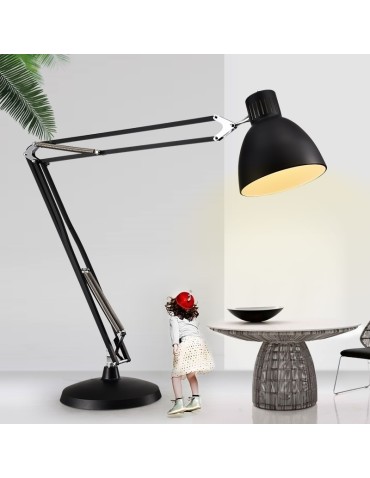 King Home Lampa podłogowa GIGANT czarna - metal (JL60211F.BLACK) - produkt 2