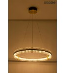 Glamour pendant lamps - Moosee MOOSEE pendant lamp SATURNUS 85 gold - LED, crystal, brushed steel (MSE010100168) - product 6