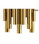 Glamour wall lamps - Moosee MOOSEE ORGANO gold wall lamp (MSE010400198) - product 8