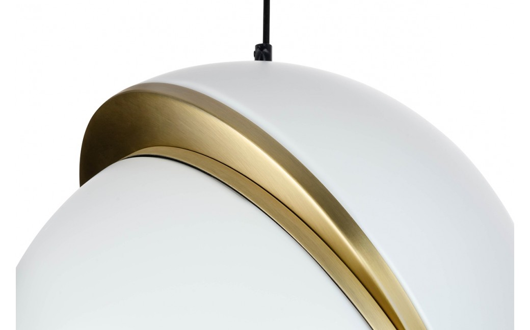 King Home Lampa wisząca GLOBE 38 złota - LED, akryl, metal (XCP8465-1-38)
