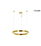 Pendant lamps circles - Moosee MOOSEE RING LUXURY 50 gold pendant lamp - LED, chrome gold (MSE010100150) - product 1