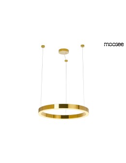 Moosee MOOSEE lampa wisząca RING LUXURY 50  złota - LED, chromowane złoto (MSE010100150)