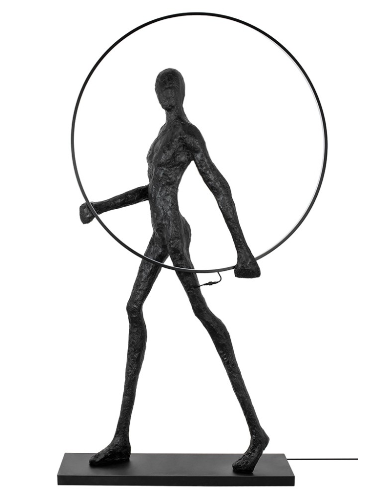 Floor lamps - King Home HUMAN ROUND fiberglass floor lamp (XCF0211L) - product kolory-swiatla.pl 1