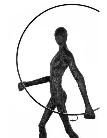 King Home Lampa podłogowa HUMAN ROUND  włókno szklane (XCF0211L) - produkt 2