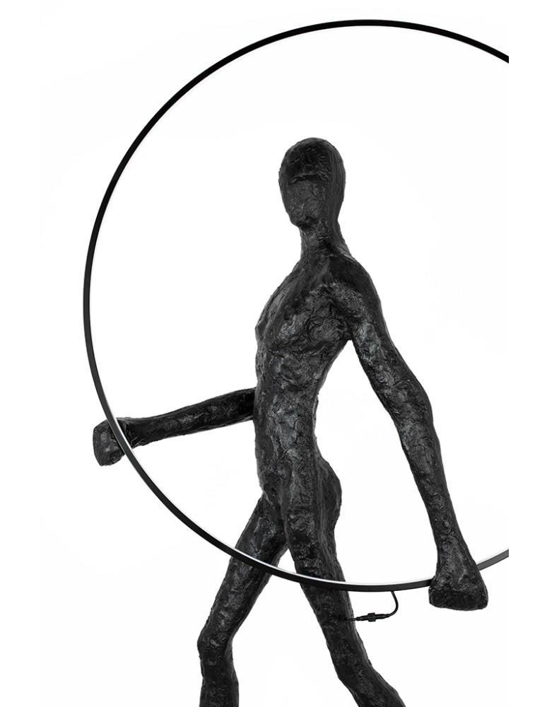 Floor lamps - King Home HUMAN ROUND fiberglass floor lamp (XCF0211L) - product kolory-swiatla.pl 2