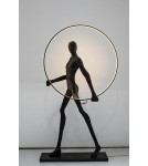 Floor lamps - King Home HUMAN ROUND fiberglass floor lamp (XCF0211L) - product 8