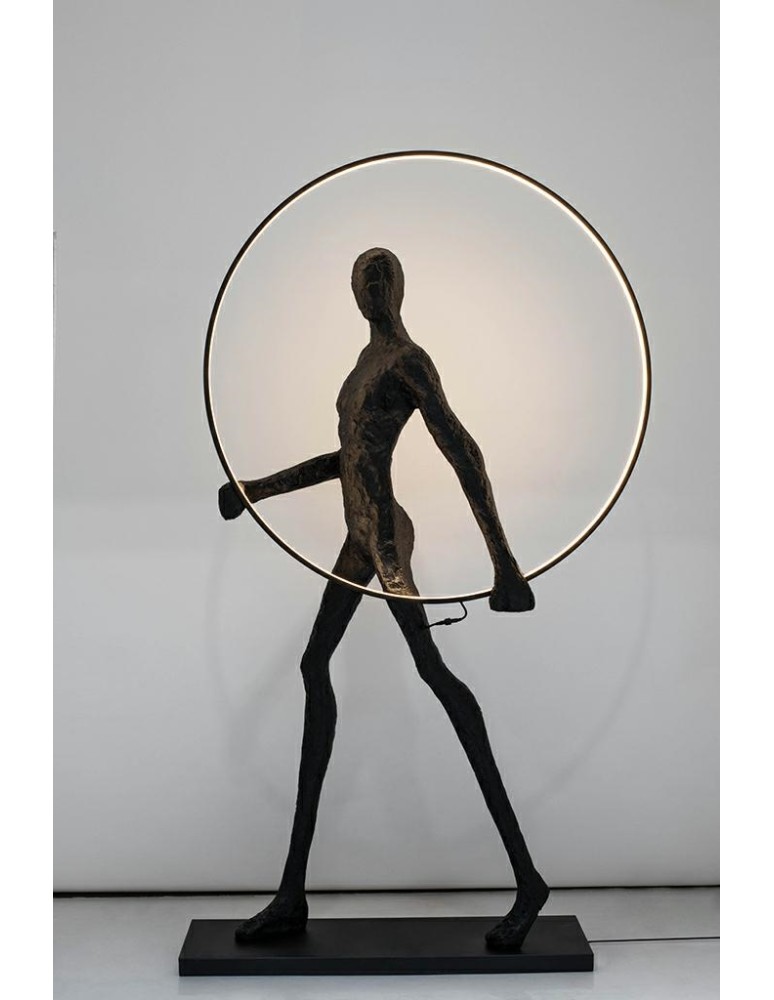 Floor lamps - King Home HUMAN ROUND fiberglass floor lamp (XCF0211L) - product kolory-swiatla.pl 8