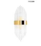 Glamour wall lamps - Moosee MOOSEE FLORENS gold wall lamp (MSE010400194) - product 1