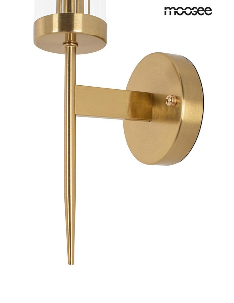 Wall lamps - Moosee MOOSEE TORCH gold wall lamp (MSE010400197) - product kolory-swiatla.pl 4