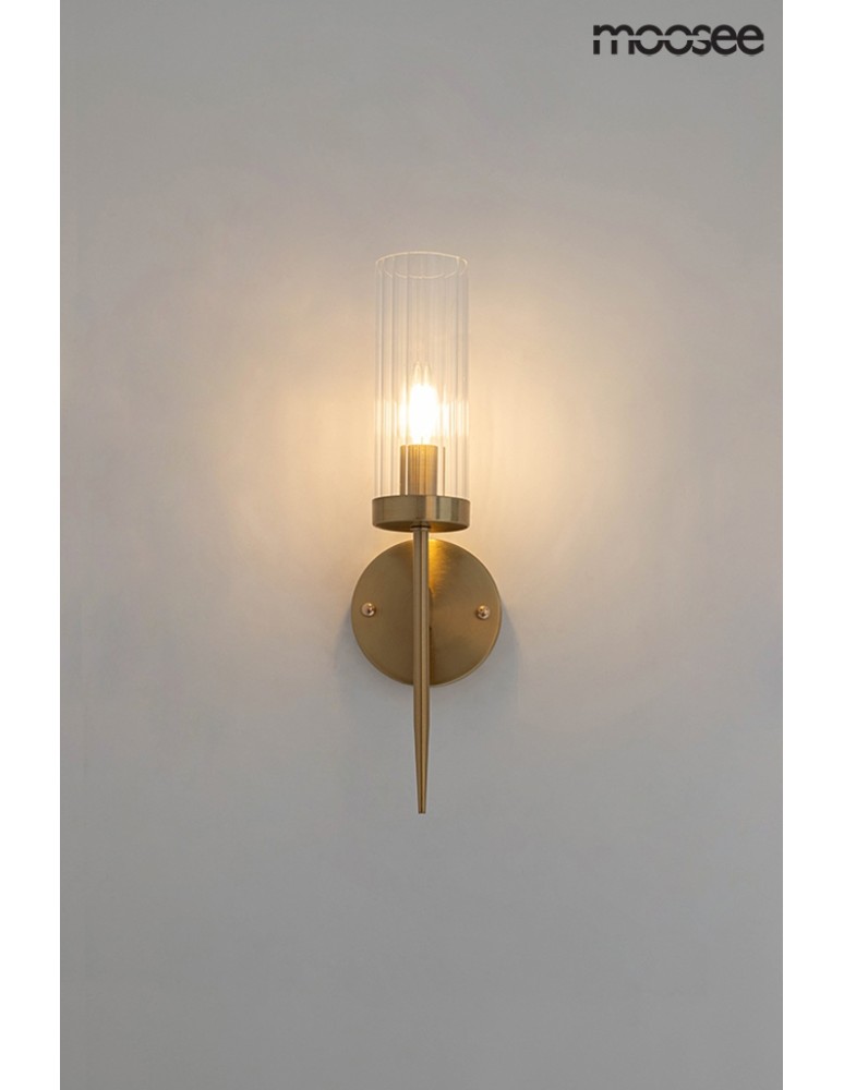 Wall lamps - Moosee MOOSEE TORCH gold wall lamp (MSE010400197) - product kolory-swiatla.pl 5