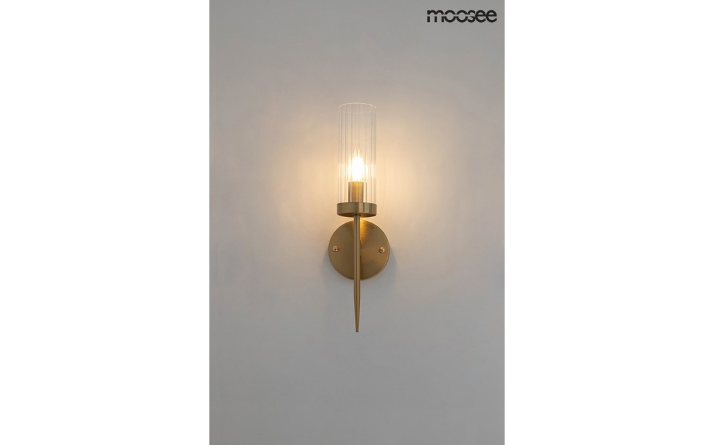 Moosee MOOSEE lampa ścienna TORCH złota (MSE010400197)