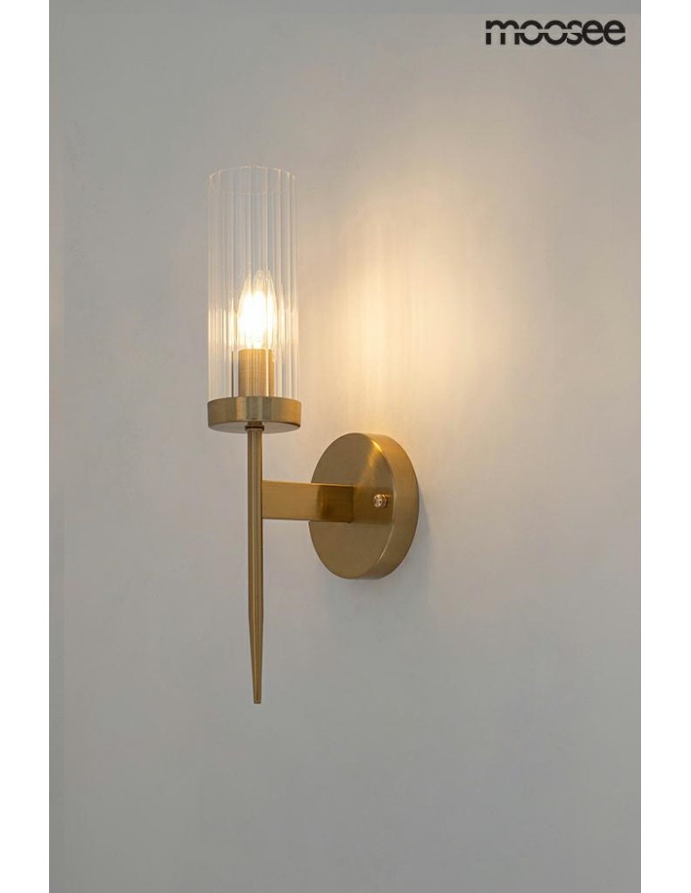 Wall lamps - Moosee MOOSEE TORCH gold wall lamp (MSE010400197) - product kolory-swiatla.pl 6