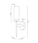 Wall lamps - Moosee MOOSEE TORCH gold wall lamp (MSE010400197) - product 8