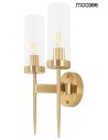 Moosee MOOSEE TORCH TWIN gold wall lamp (MSE010400199)