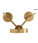 Glamour wall lamps - Moosee MOOSEE TORCH TWIN gold wall lamp (MSE010400199) - product 3