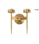Glamour wall lamps - Moosee MOOSEE TORCH TWIN gold wall lamp (MSE010400199) - product 4