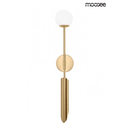 Moosee MOOSEE lampa ścienna LUCCA złota (MSE010400205)