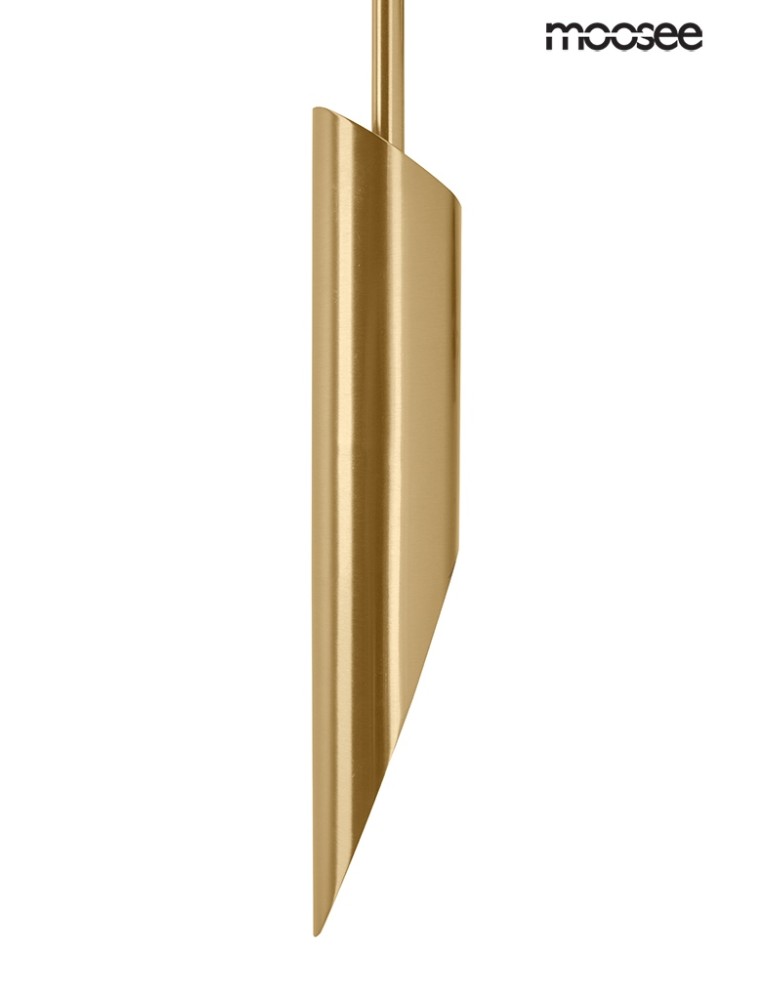 Designer wall lamps - Moosee MOOSEE LUCCA gold wall lamp (MSE010400205) - product kolory-swiatla.pl 4
