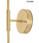 Designer wall lamps - Moosee MOOSEE LUCCA gold wall lamp (MSE010400205) - product 5