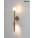 Designer wall lamps - Moosee MOOSEE LUCCA gold wall lamp (MSE010400205) - product 6